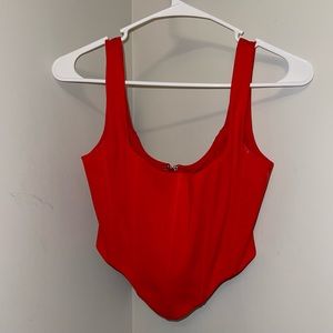 Miss Circle Red Corset